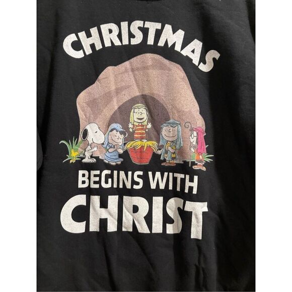 Charlie Brown Christmas Sweatshirt size Large - Picture 2 of 2
